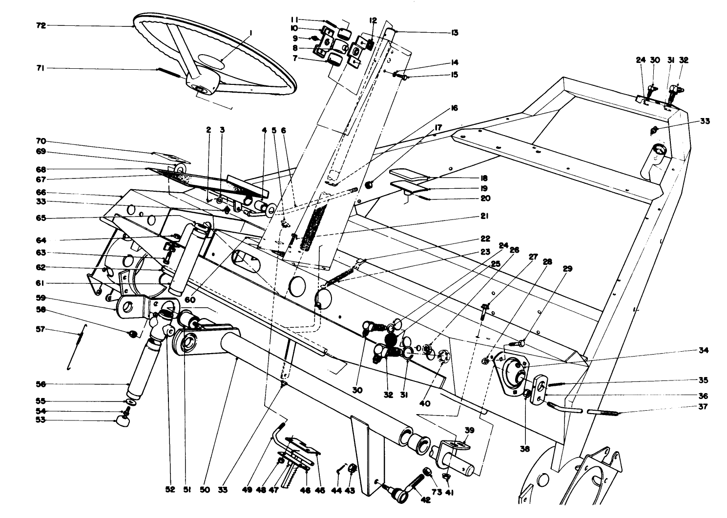 Steering Wheel And Transfer Assembly