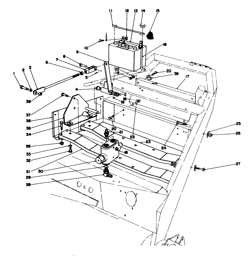 Motor Mounts And Battery Assembly