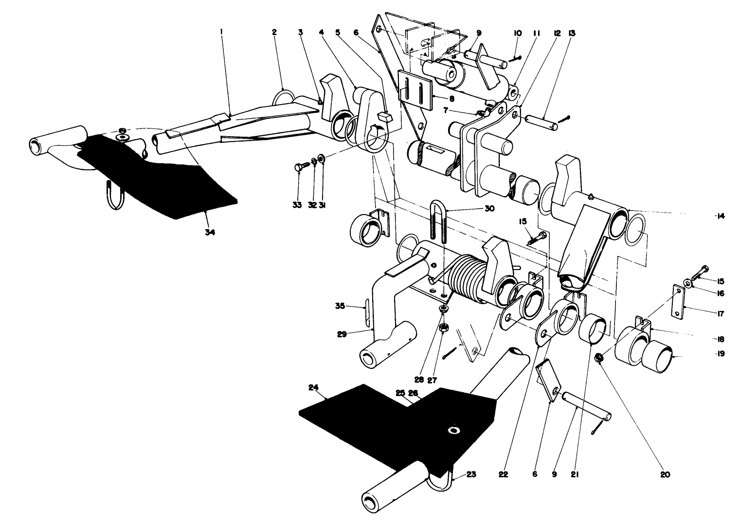 Push Arm Assembly