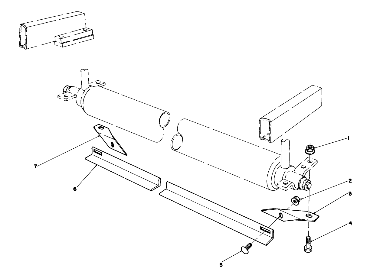Rear Roller Scraper Kit No. 49-7400 (optional)