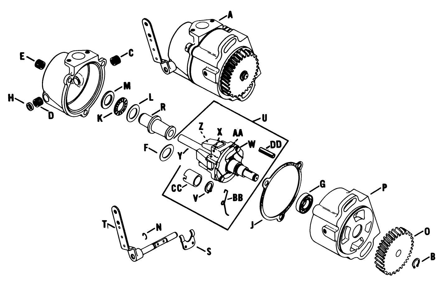 Governor Assembly Engine Kohler Model No. K582qs Type No. Ps-36315 (continued)