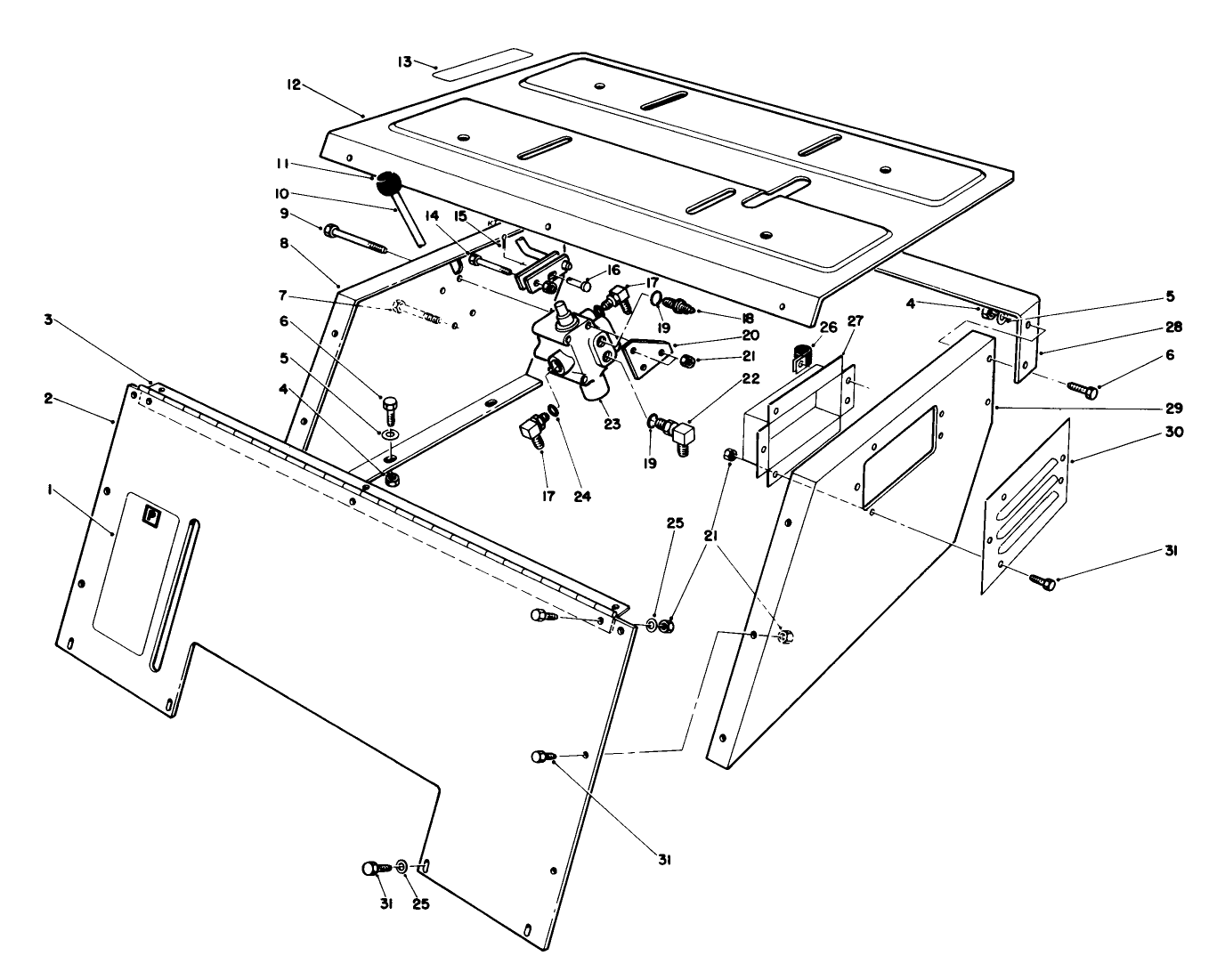Seat Support Assembly