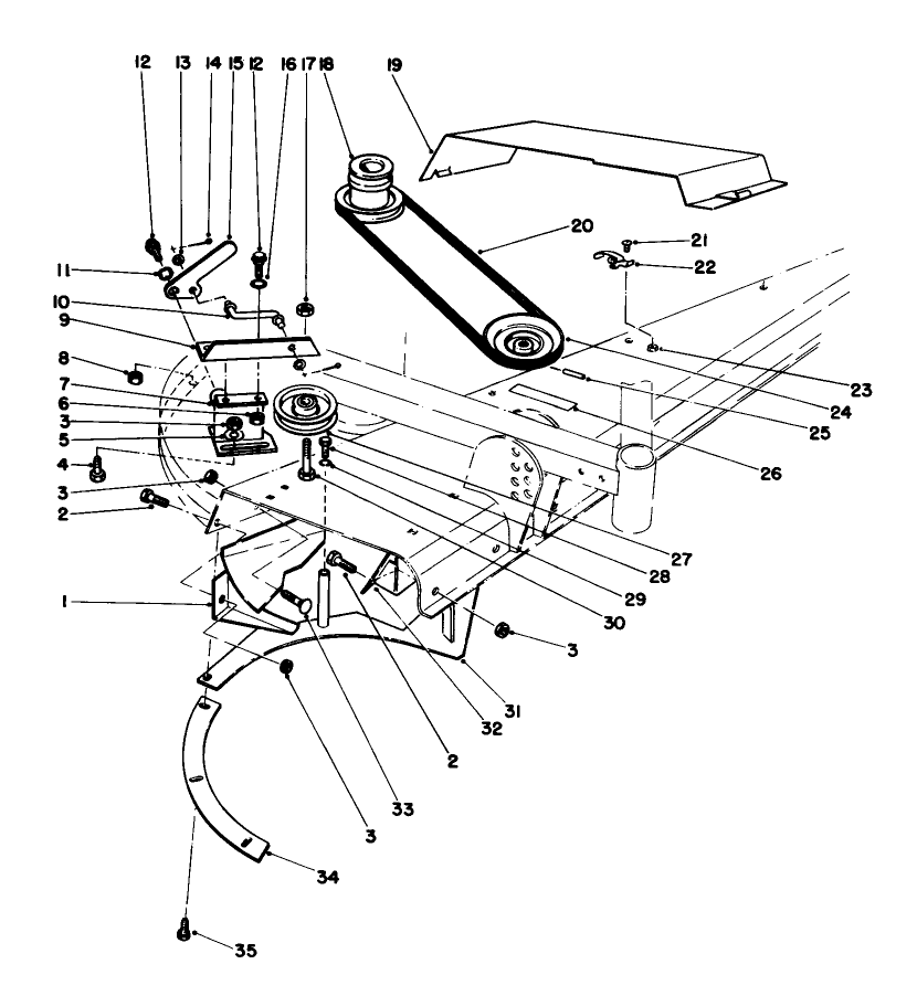 Grass Collection System Model No. 30576 (optional) (continued)
