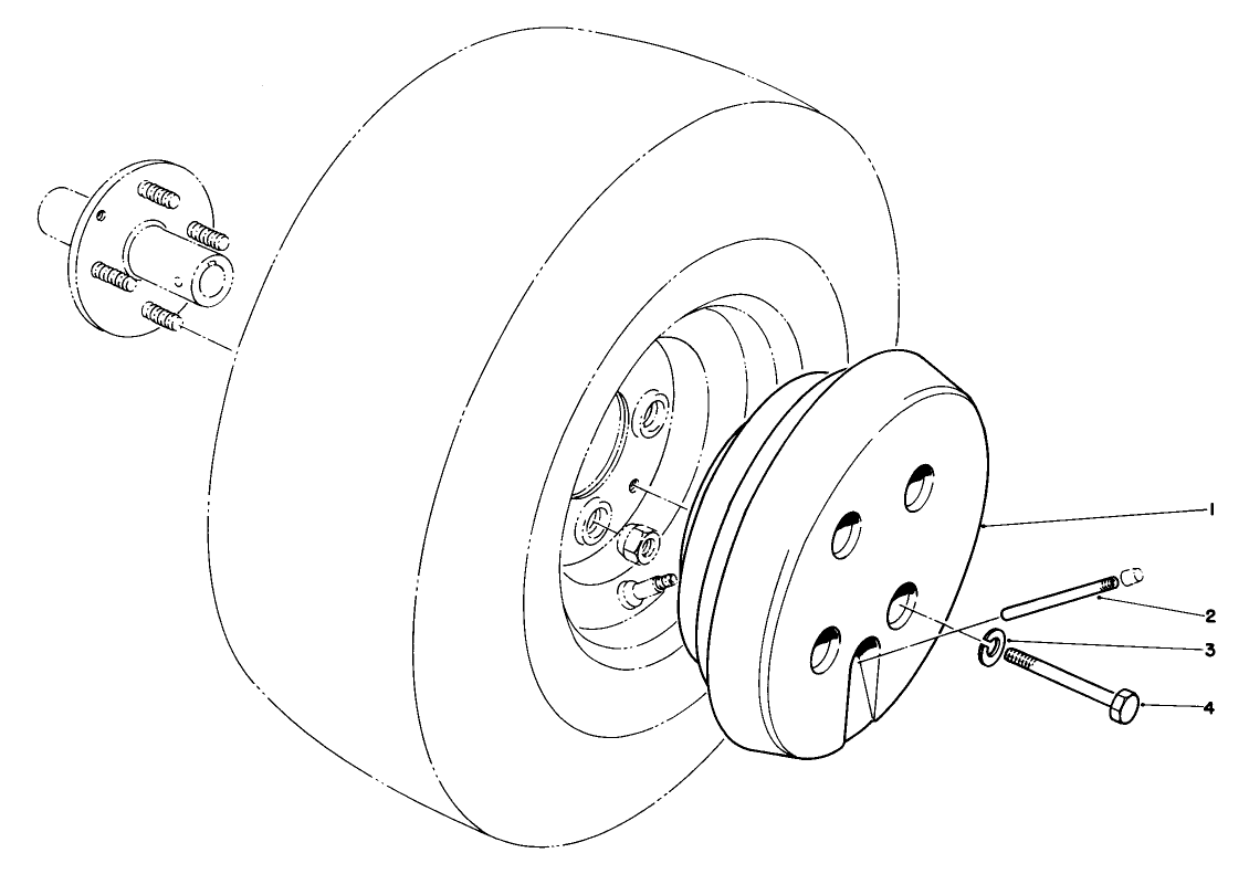 Wheel Weight Kit Model No. 56-6620 (optional) (for 44