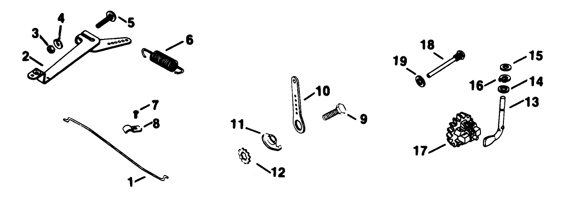 Governor-Kohler Engine Model No. Kt17qs Type No. 24324 (continued)