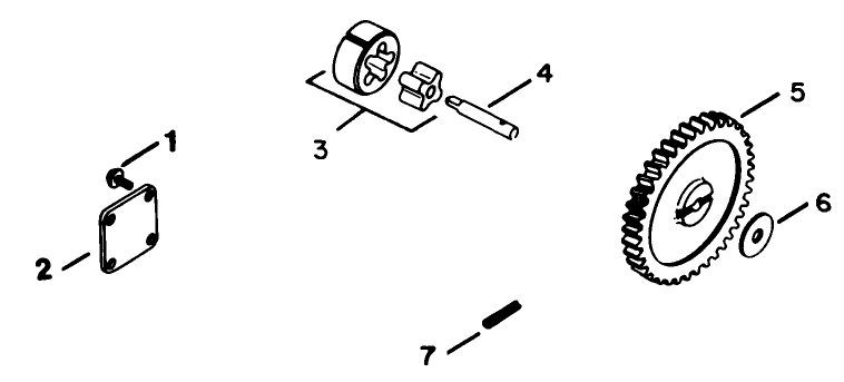Oil Pump-Kohler Engine Model No. Kt17qs Type No. 24324 (continued)