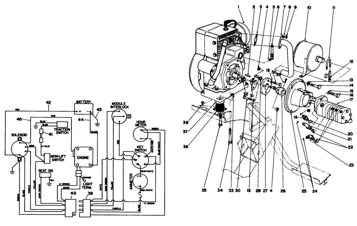 Engine And Wiring Diagram