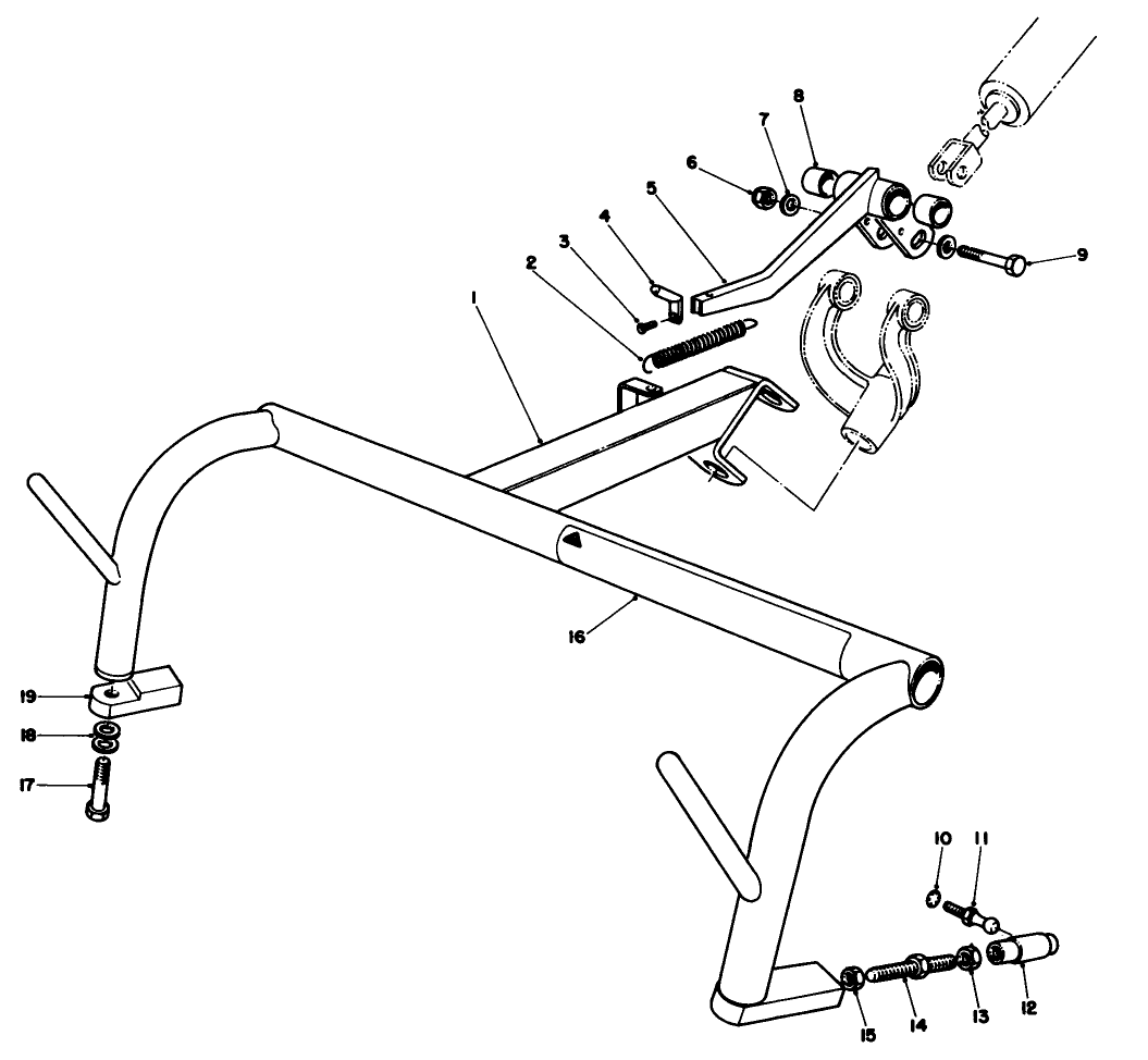 Direct Suspension Pull Frame Kit Model No. 04452 (optional)(continued)