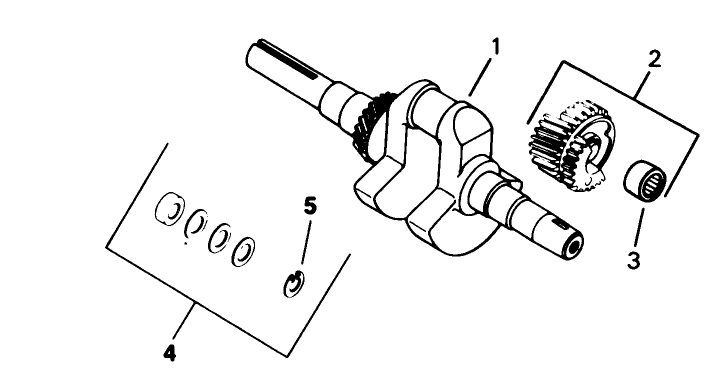 Crankshaft-Engine Assembly-Kohler Model No. K321s-711533 (continued)