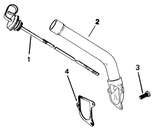 Dipstick-Engine Assembly-Kohler Model No. K321s-711533 (continued)