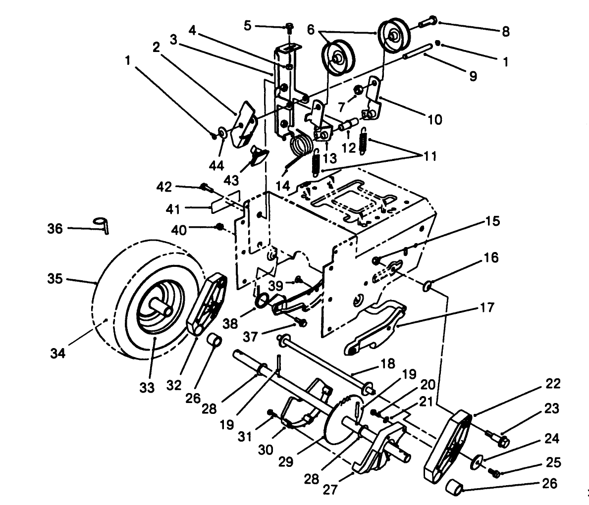 Traction Drive Assembly