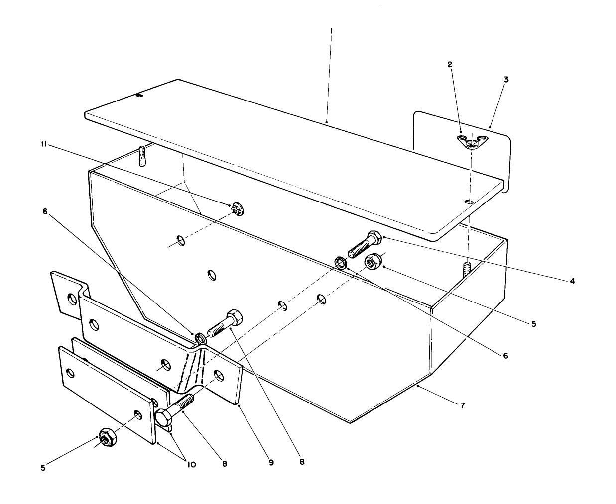 Weight Box Kit (groundsmaster 100, 200 & 300 Series)