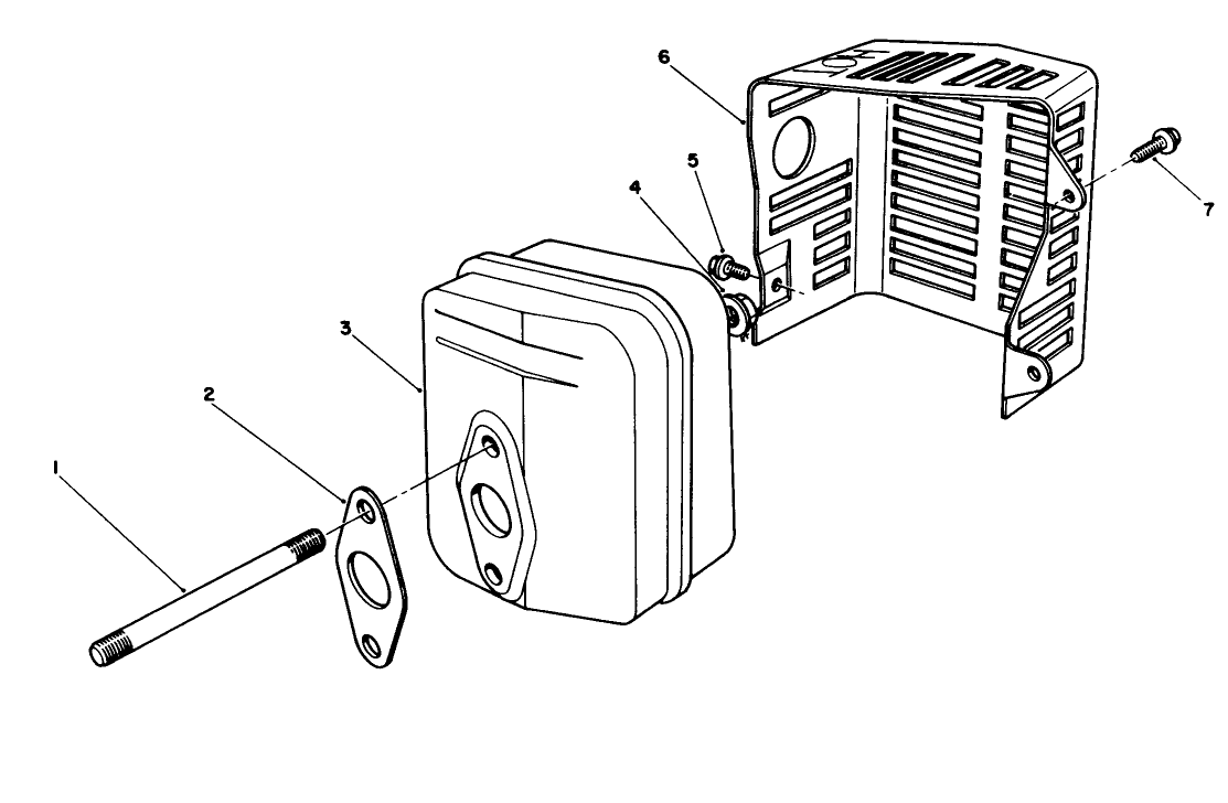 Muffler Assembly (model No. Vmf5 & Vmg6)