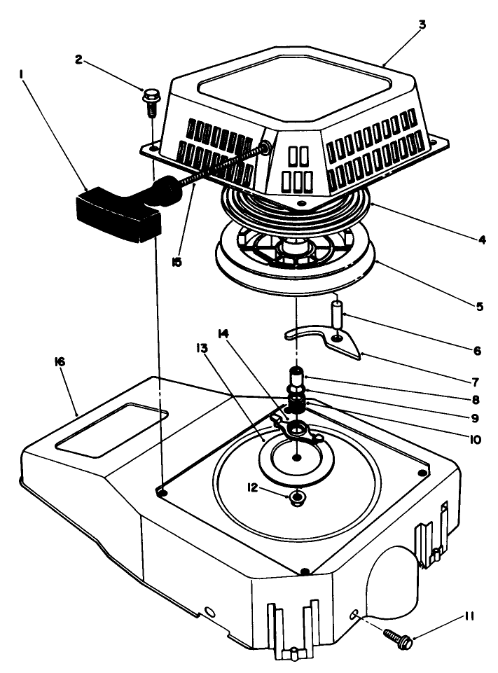 Recoil Assembly (model No. Vmf5 & Vmg6)