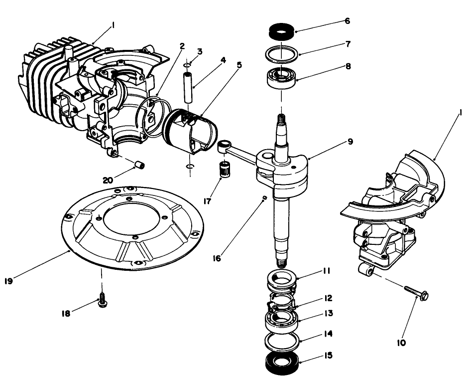 Engine Assembly (model No. 47pg6)
