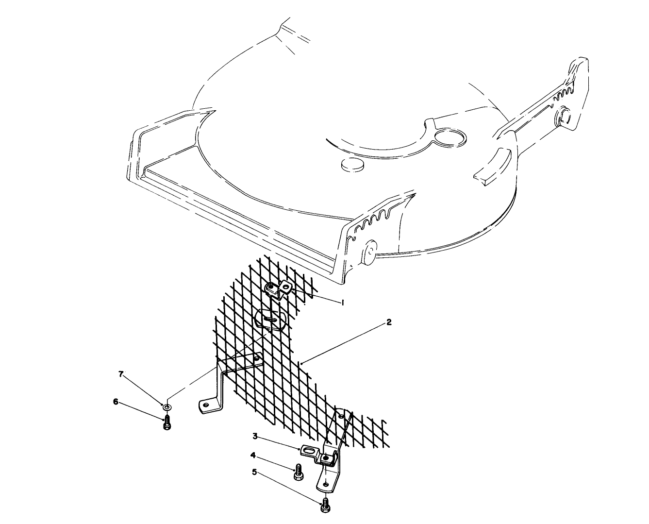 Leaf Shredder Kit Model No. 59157 (optional)