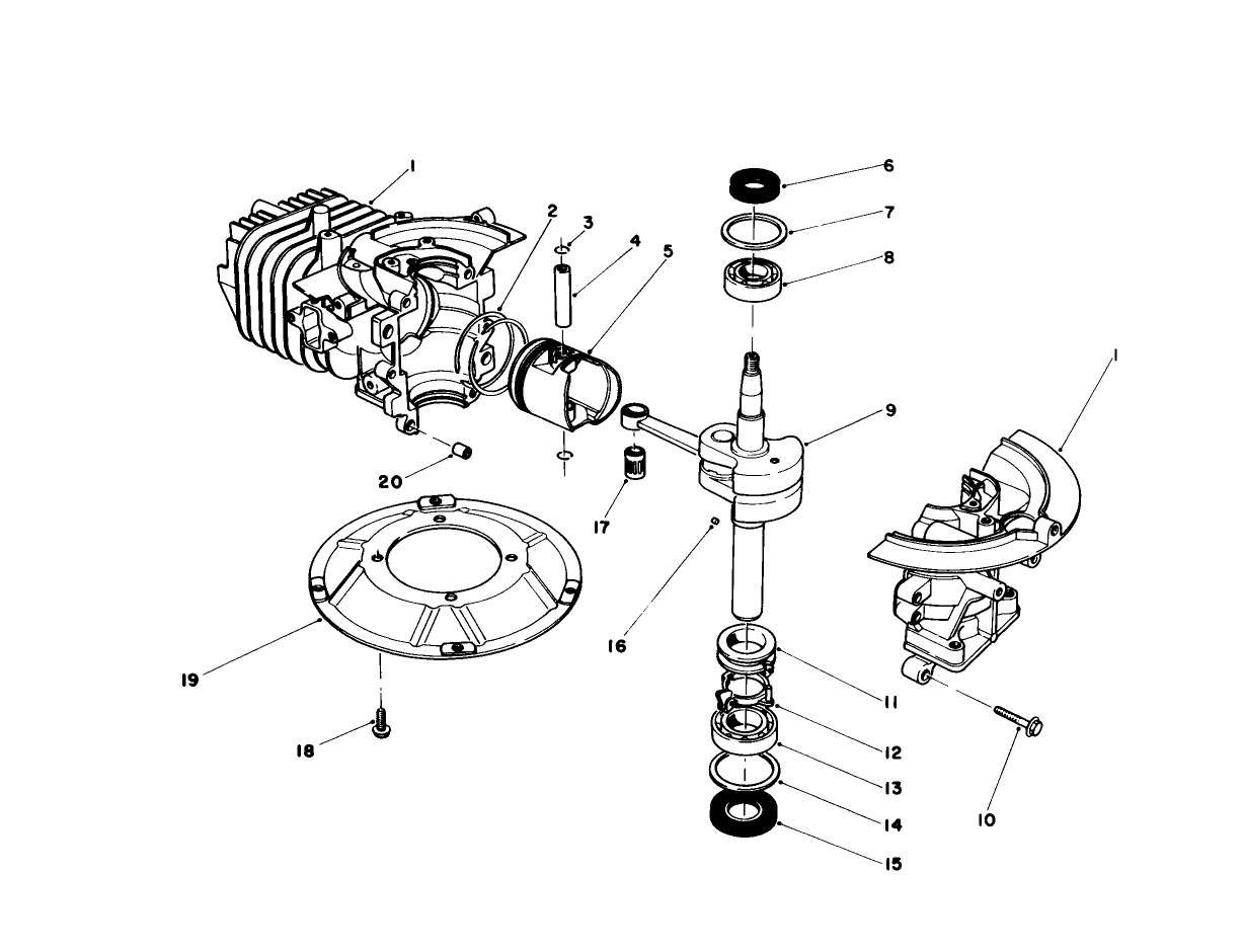 Engine Assembly (engine Model No. 47pf5 & 47pg6)