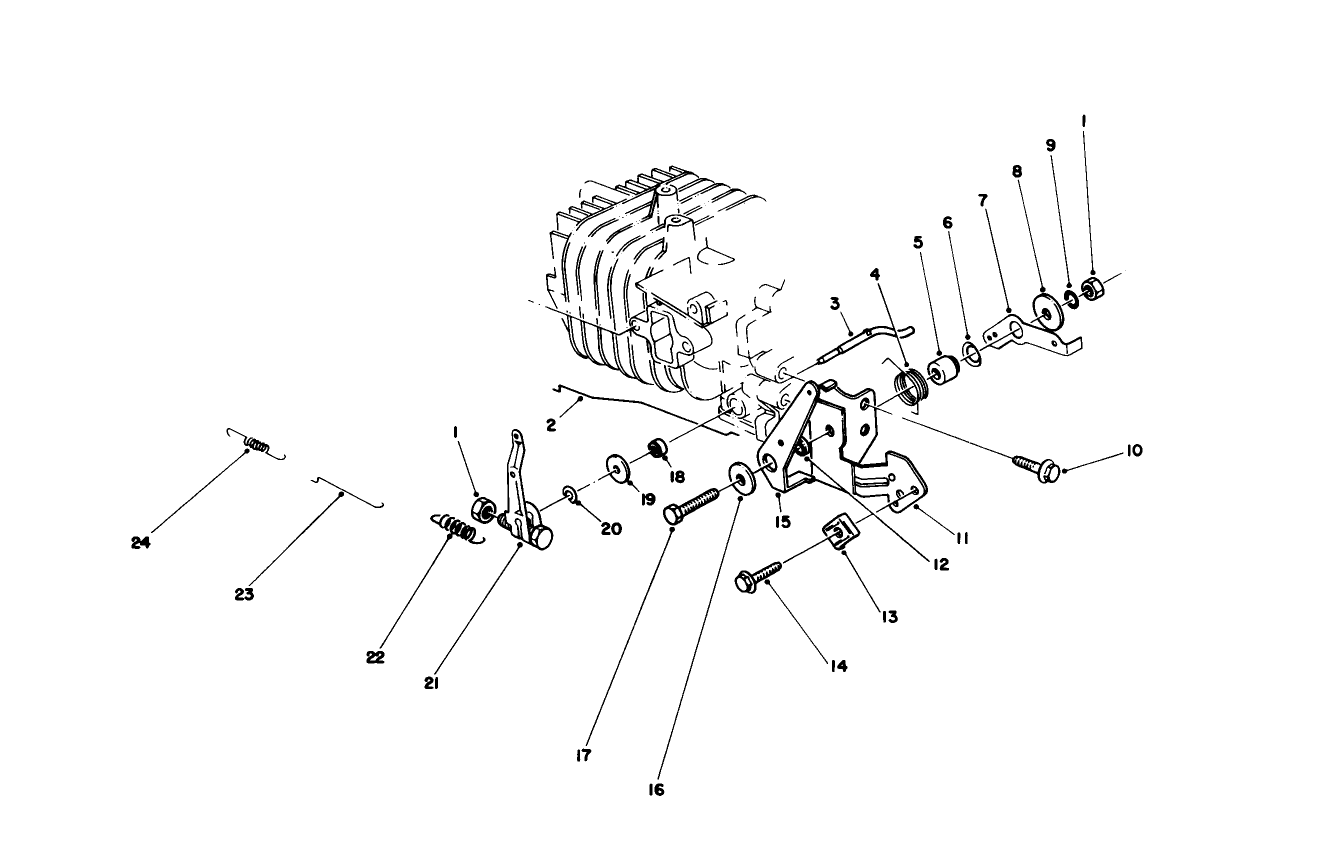Governor Assembly (engine Model No. 47pf5 & 47pg6)