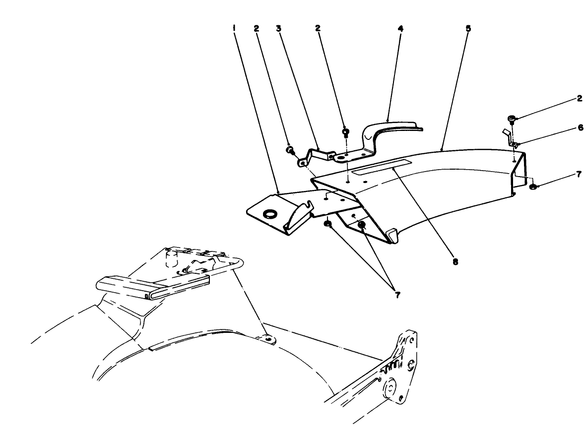SIDE DISCHARGE CHUTE MODEL NO. 59108 (Optional)