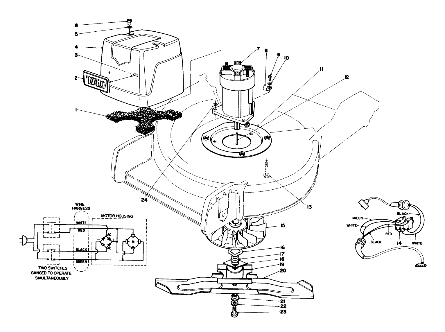 Motor & Blade Assembly