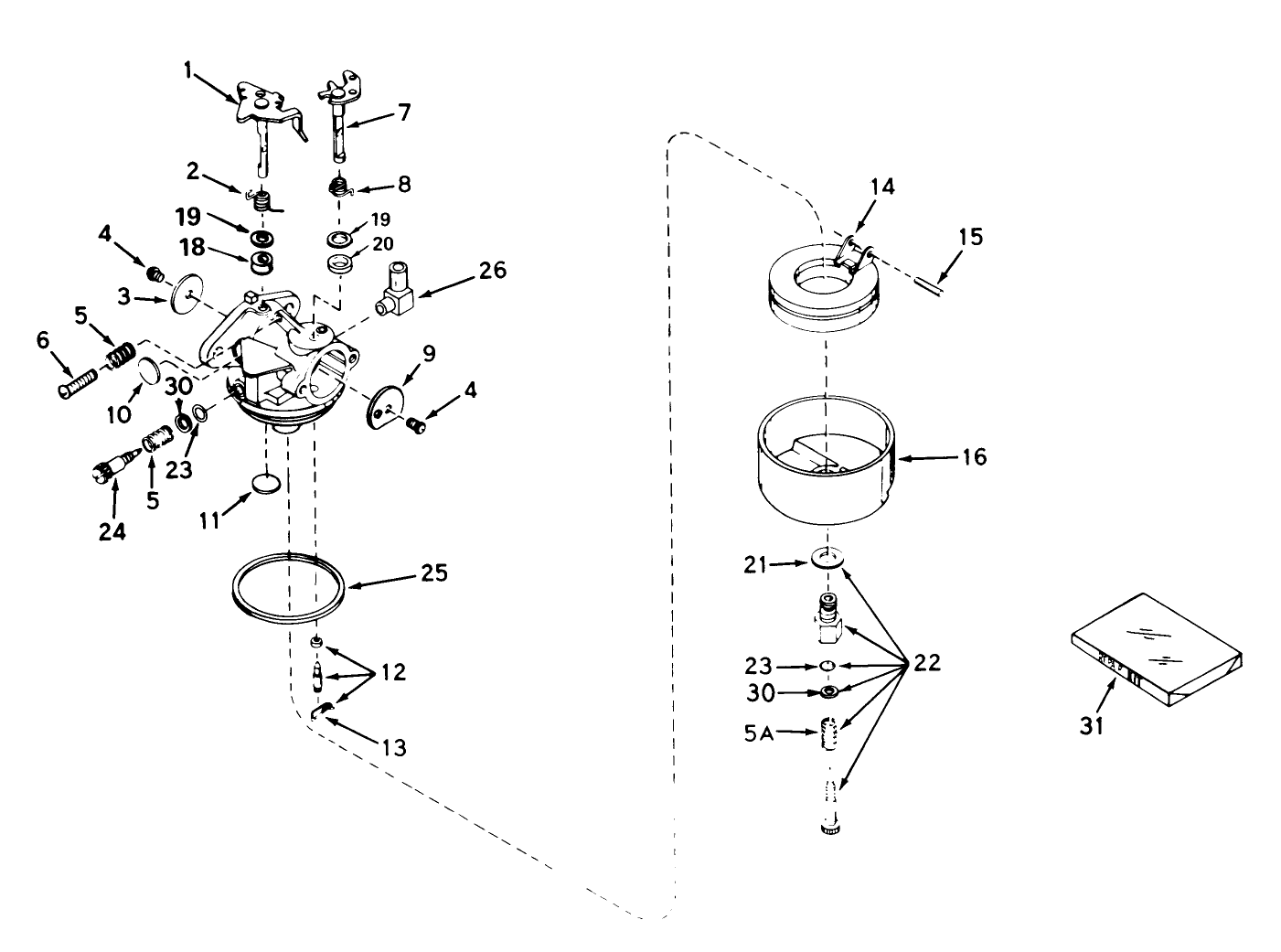 Carburetor No. 631449