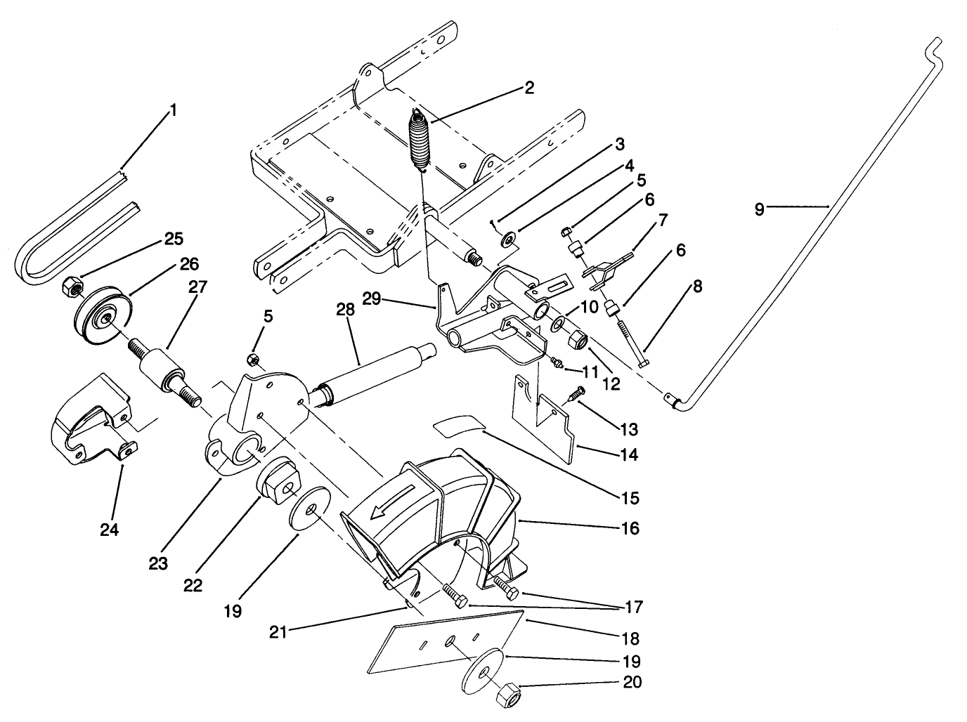 Pivot Arm Assembly