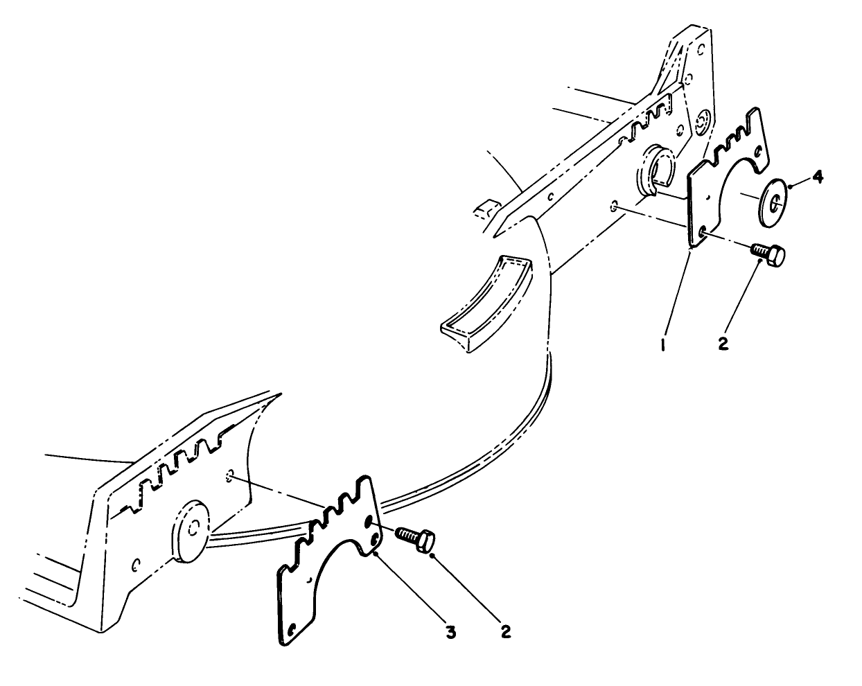 Wear Plate Kit Model No. 49-4080 (optional)