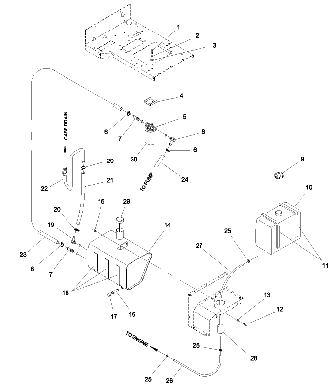 Hydraulic Reservoir & Fuel Tank
