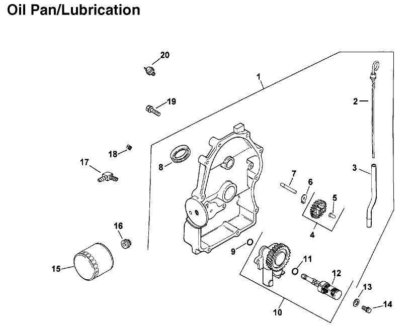 Engine Kohler Model Ch18s Spec. No. 62566 (cont.)