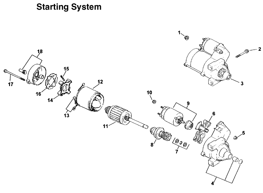 Engine Kohler Model Ch18s Spec. No. 62566 (cont.)