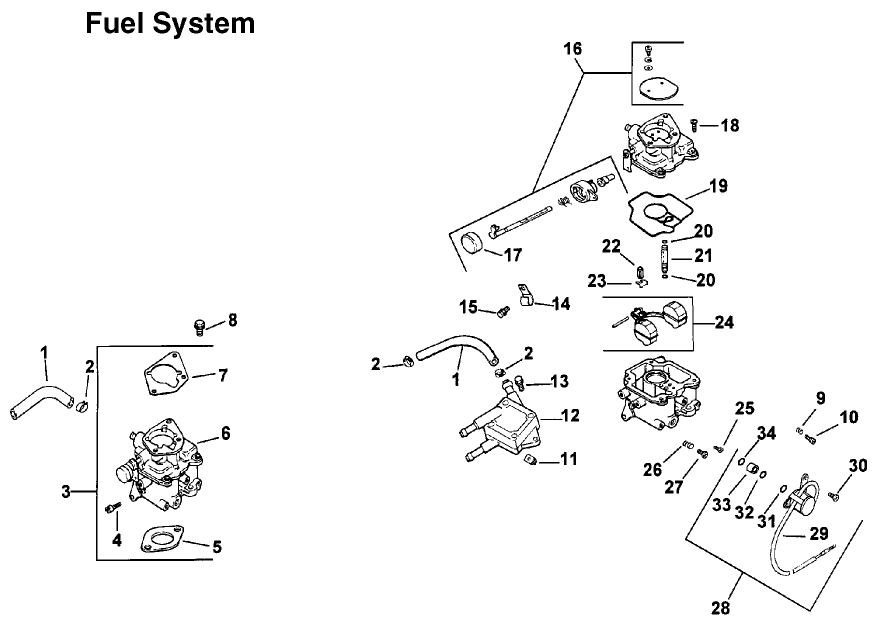 Engine Kohler Model Ch18s Spec. No. 62566 (cont.)