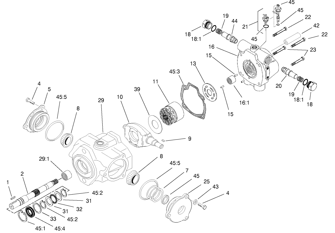 Piston Pump Assembly No. 104-4832