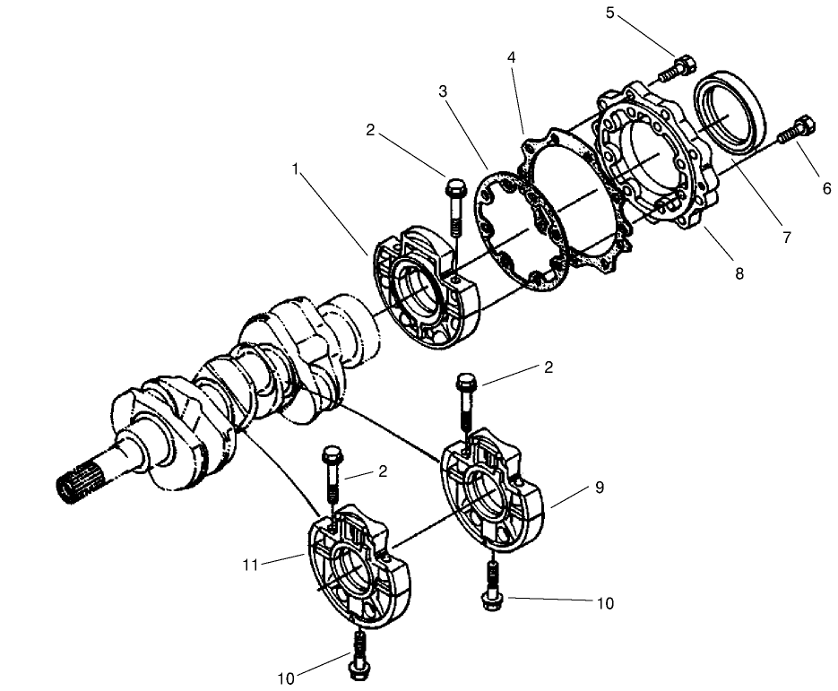 Main Bearing Case Assembly