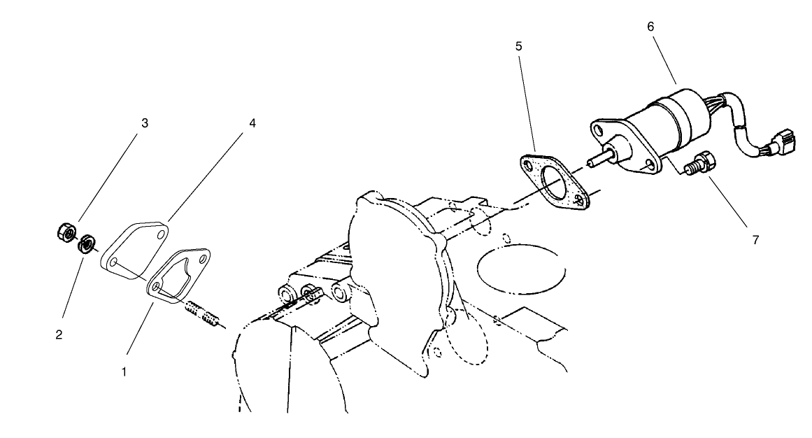 Stop Solenoid And Fuel Pump Assembly