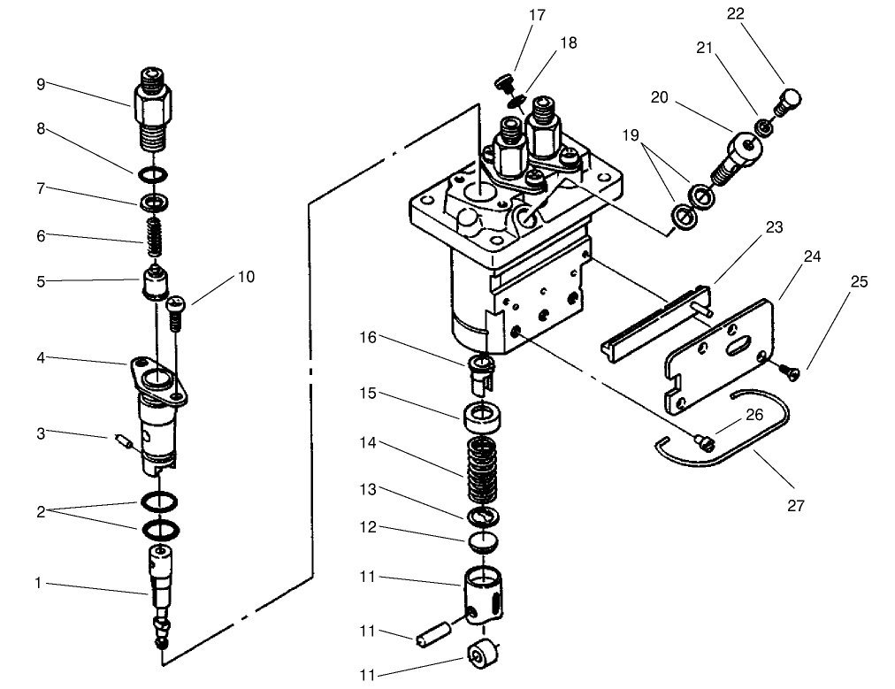 Injection Pump Assembly No. 98-9643