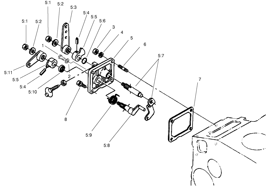Speed Control Plate Assembly