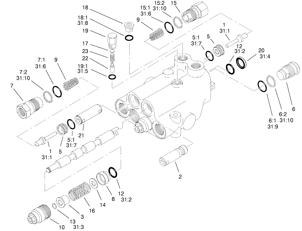 Control Valve Assembly No. 95-8581