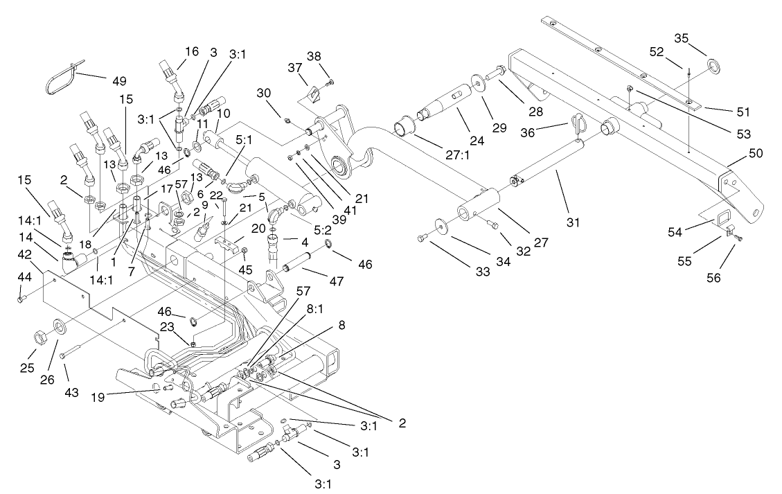 Rear Liftarm Assembly