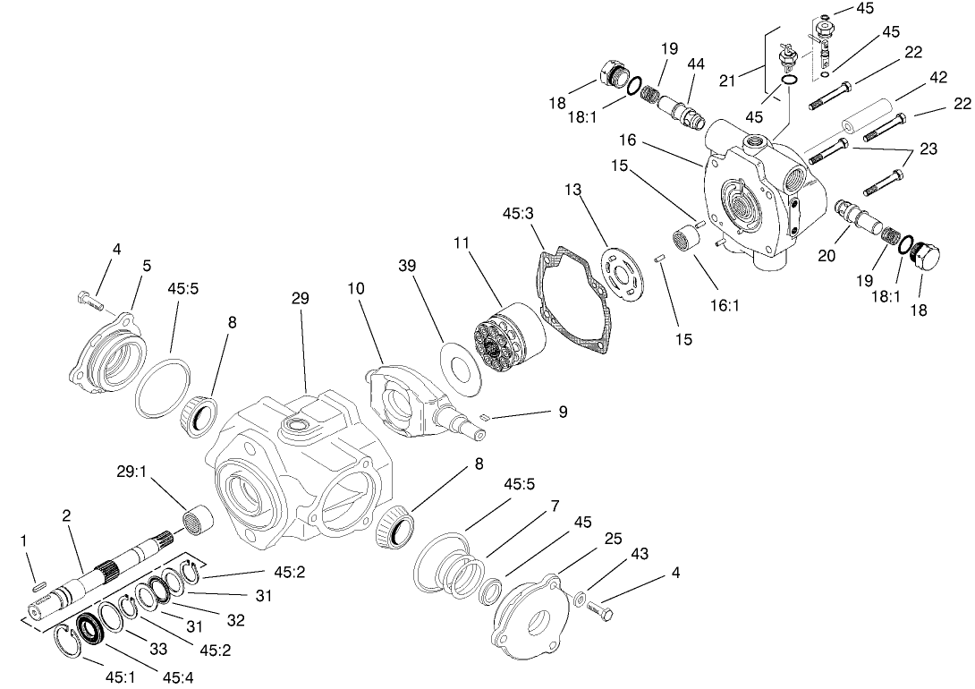 Piston Pump Assembly No. 104-4832