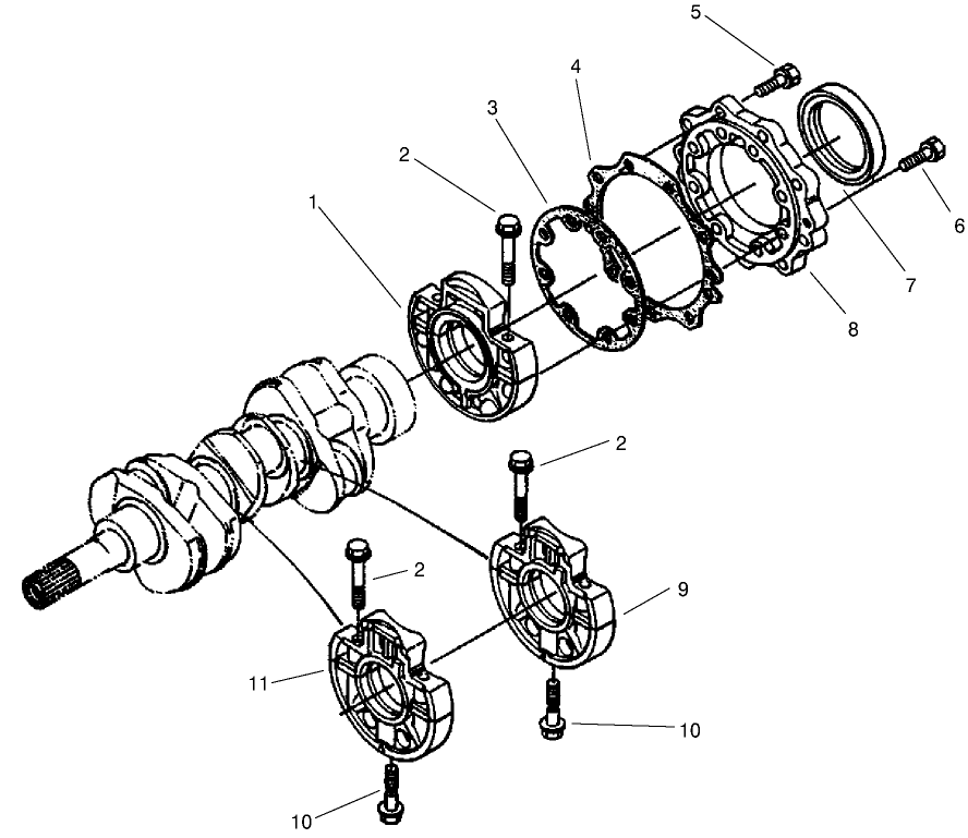 Main Bearing Case Assembly