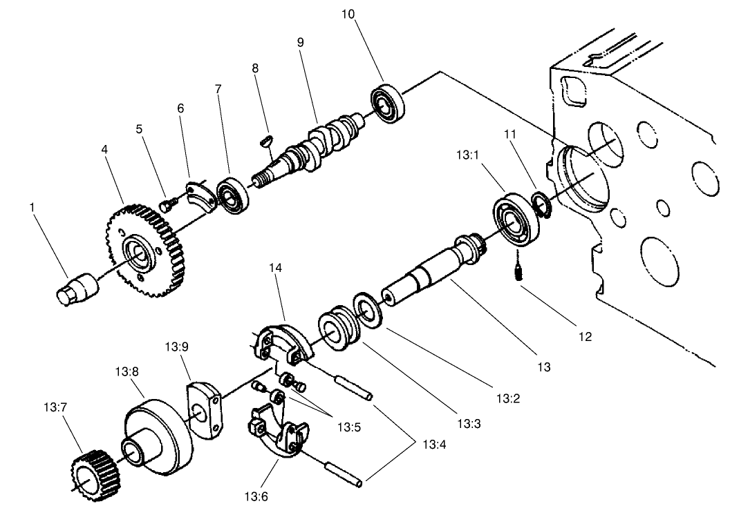 Fuel Camshaft Assembly