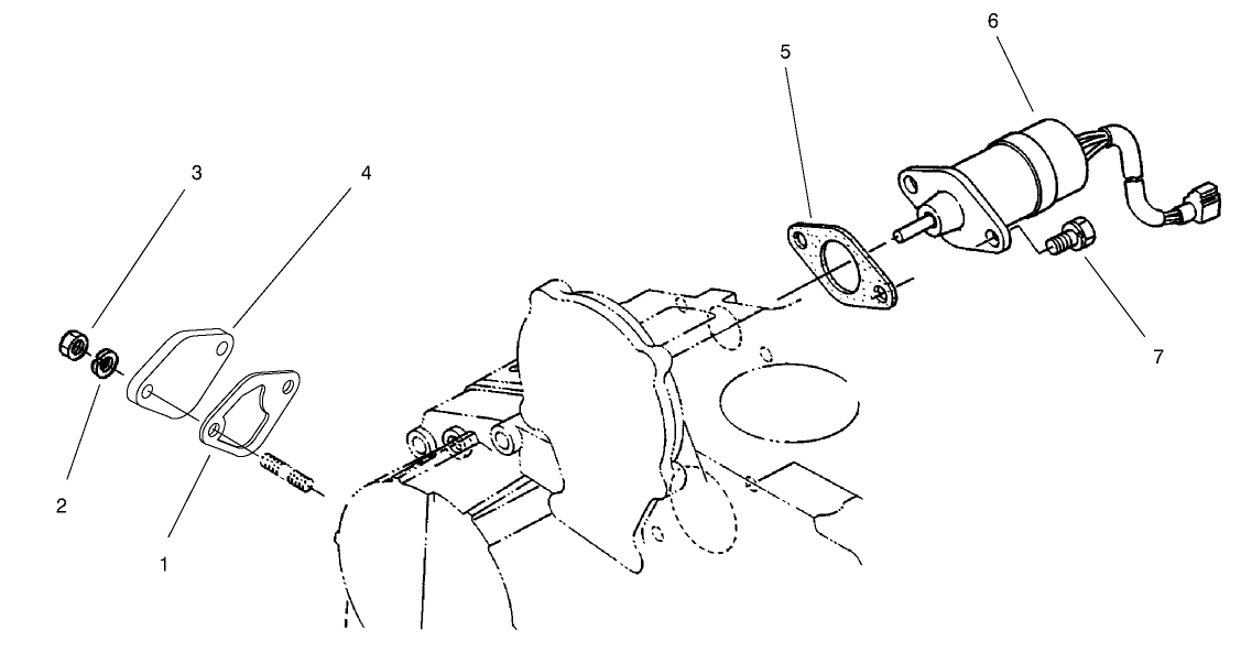 Stop Solenoid And Fuel Pump Assembly