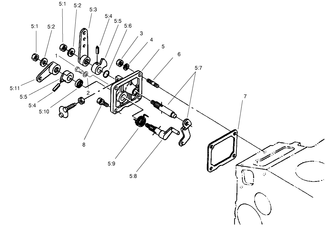 Speed Control Plate Assembly