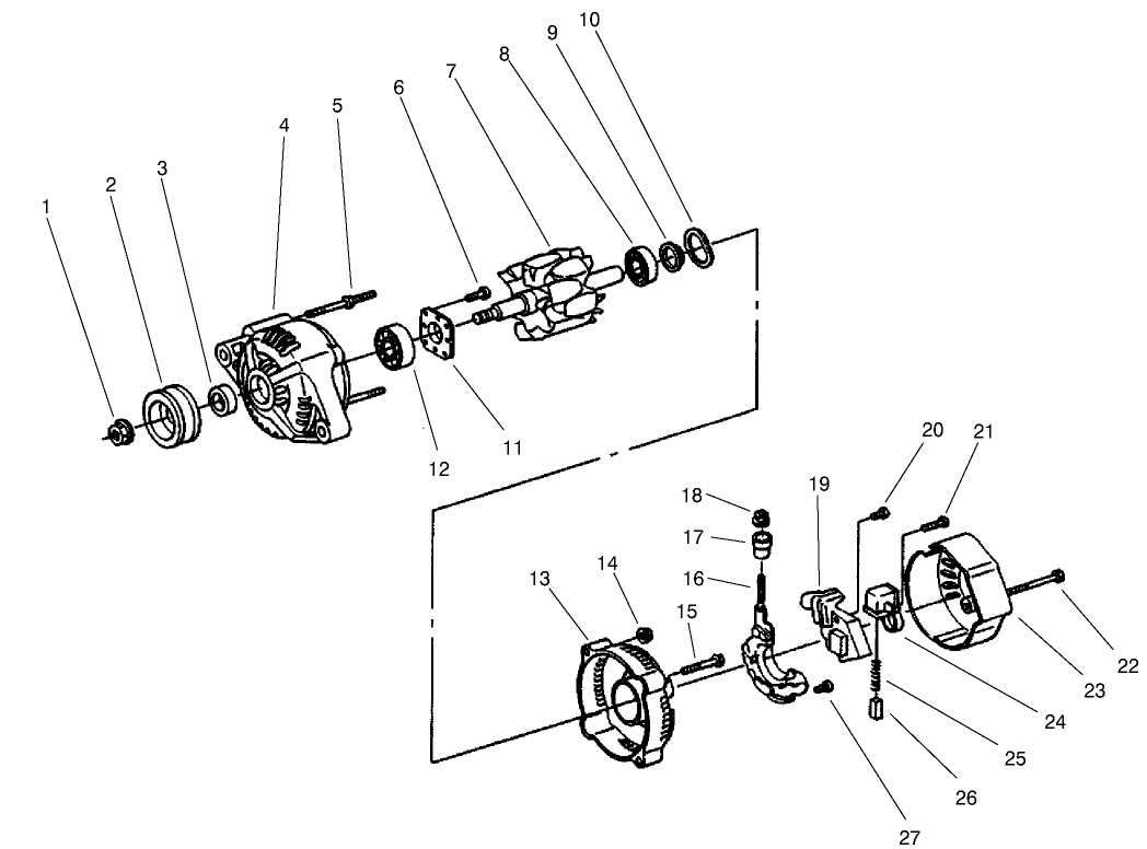 Alternator Assembly No. 98-9474