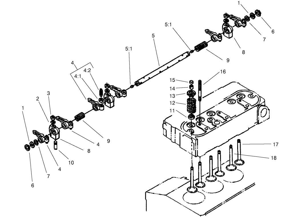 Valve And Rocker Arm Assembly