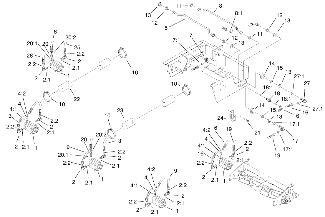 Reel Motors Assembly
