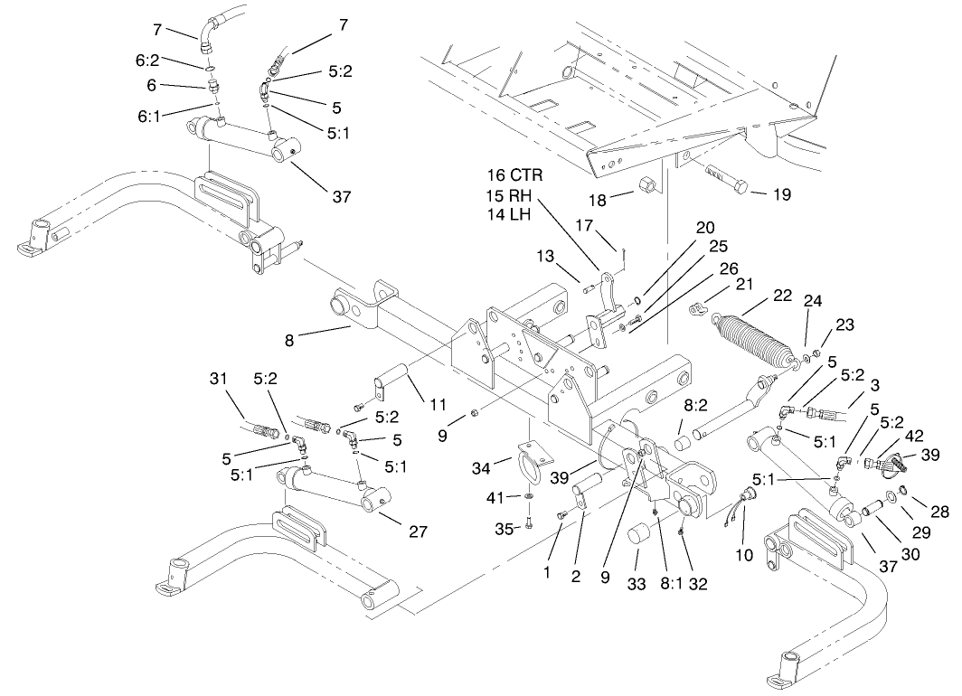 Front Lift Circuit Assembly