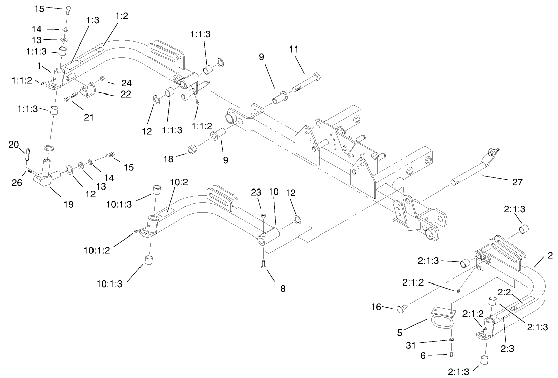 Front Lift Arm Assembly
