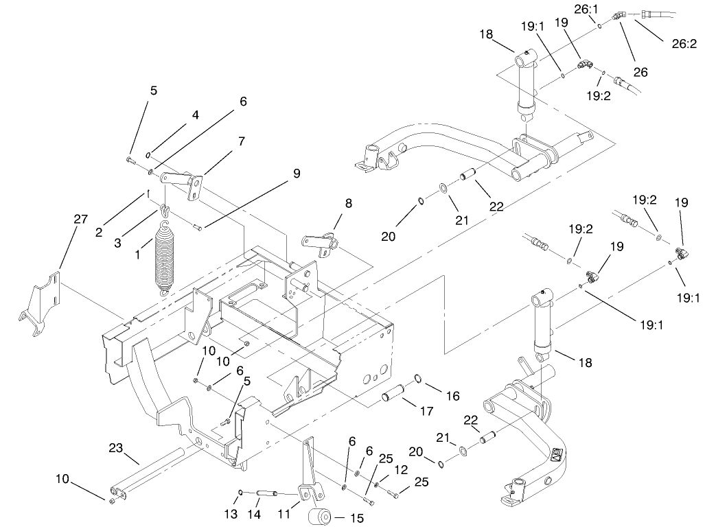 Rear Lift Circuit Assembly