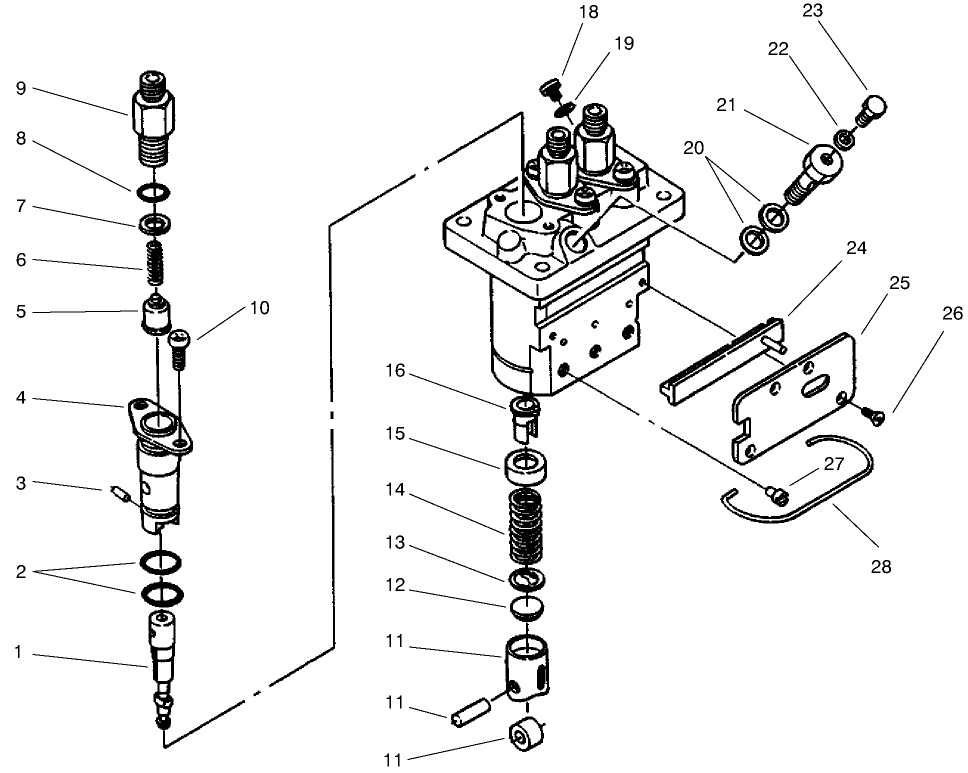 Injection Pump Assembly No. 98-9643